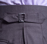 Dark Grey Twill Worsted Suit
