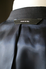 Navy Twill Weave Suit