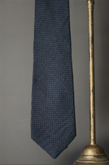 Printed Parquet Wool Challis Tie