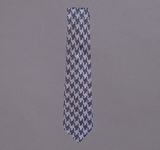Oversize Houndstooth Tie