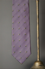Woven Flower Bud Tie