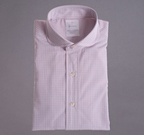 Mulit-Color Box Check Dress Shirt