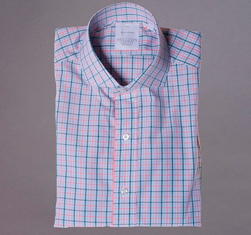 Pink 2024 check shirt