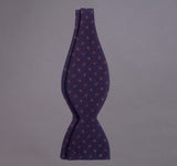 Wool Challis Pine Bow Tie
