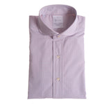 Mulit-Color Box Check Dress Shirt