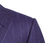 Bead Stripe Flannel Suit