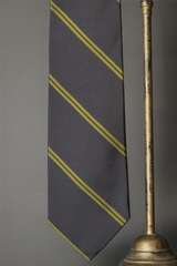 Woven Double Stripe Tie