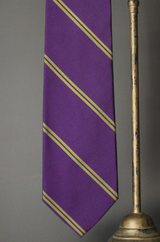 Woven Double Stripe Tie