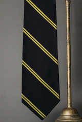 Woven Double Stripe Tie