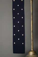 Flat Knit Dot Tie