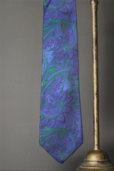 Woven Summer Paisley Tie