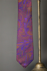Woven Summer Paisley Tie