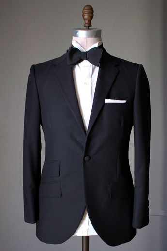 Black Wool Tuxedo