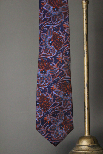 Woven Floral Paisley Tie