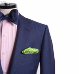 Navy Worsted Donegal Suit
