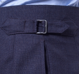 Char-Navy Worsted Suit