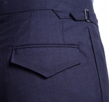 Char-Navy Worsted Suit