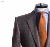 Dark Heather Green Windowpane Sportcoat