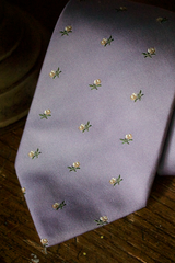 Woven Flower Bud Tie