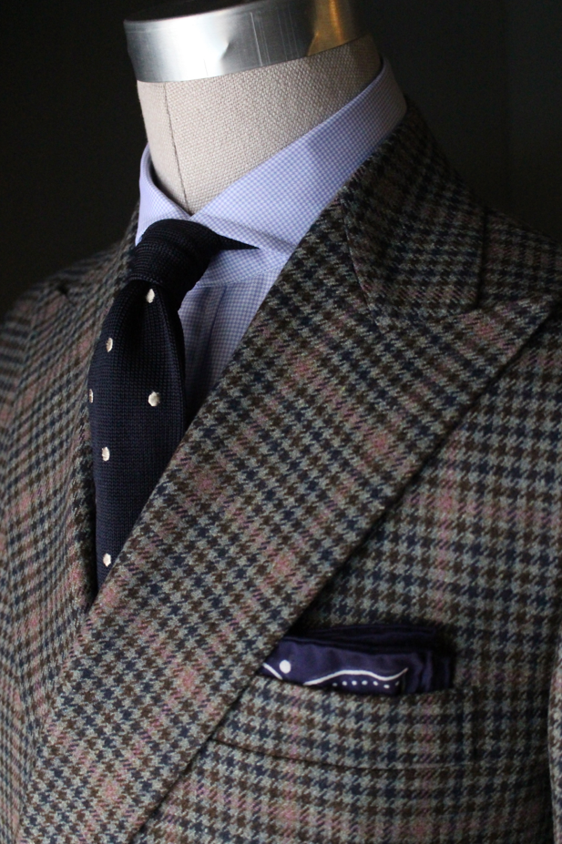 Unstructured Double Breasted Multi Guncheck Sport Coat – MillersOath