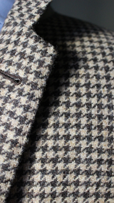 Tan/Brown Houndstooth Sport Coat