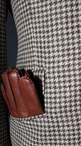 Tan/Brown Houndstooth Sport Coat