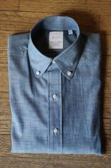 Textured Chambray Sport Shirt