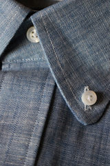 Textured Chambray Sport Shirt