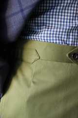 Green Cotton Drill Trouser