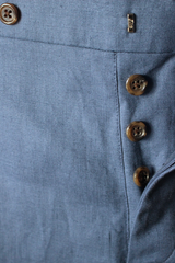 Blueberry Linen Trouser