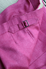 Pink Linen Trouser