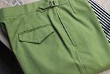 Green Cotton Drill Trouser