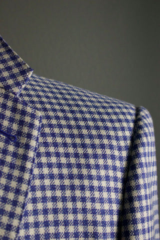 Shepherd Check Sportcoat in Royal Blue