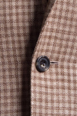 Brown and Tan Check Sportcoat