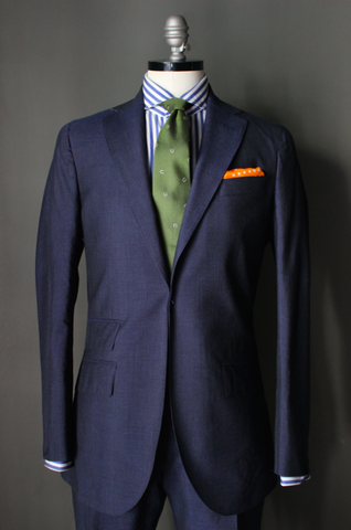Blue Mini Check