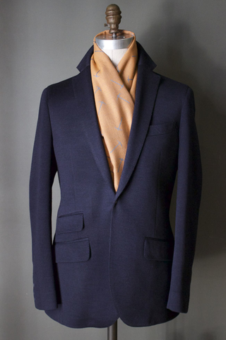 Navy Knit Sportcoat