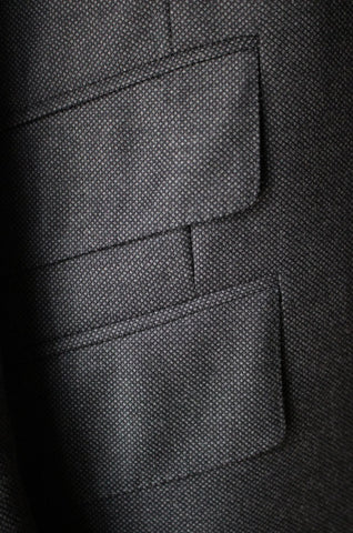 Charcoal Birdseye Suit