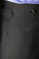 Charcoal Birdseye Suit