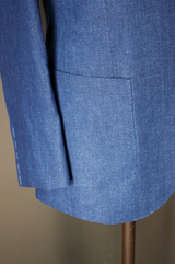Lt. Blue Textured Linen Sportcoat