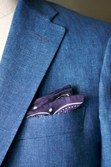 Lt. Blue Textured Linen Sportcoat