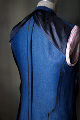 Lt. Blue Textured Linen Sportcoat