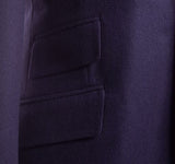 Navy Flannel Blazer